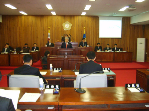 제101회 상주시의회 제2차 정례회 개회