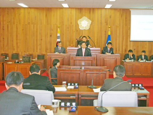 제100회 상주시의회(임시회) 개회