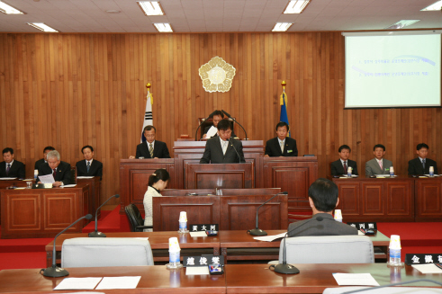 제108회 상주시의회 임시회 폐회