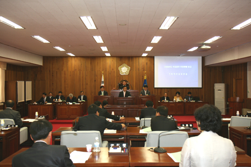 상주시의회 제123회 임시회 개회