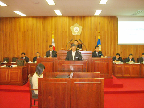 제100회 상주시의회(임시회) 폐회