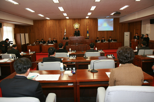제110회 상주시의회 제2차 정례회 개회