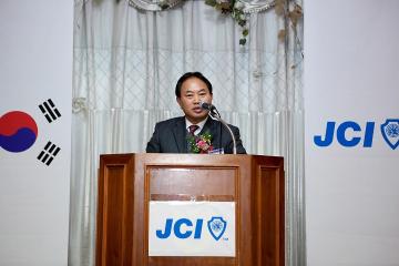 상주청년회의소 창립 43주년 기념식 참석