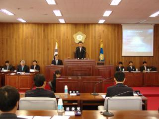 제105회 상주시의회 정례회 개회