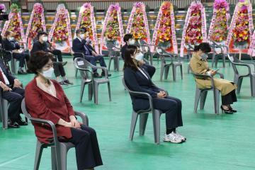 상주시 상공회의소 회장단 이취임식