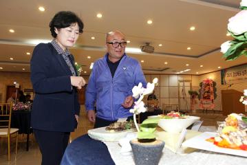상주시 대표음식전수 아카데미 품평회 및 수료식 참석