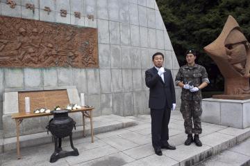 화령장지구 전투전승 상기 걷기대회