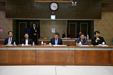 속리산 시어동 휴양체험단지 조성사업 보고회 참석