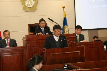 안창수 의원 시정질문