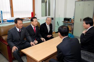 상주고등학교 졸업식 참석