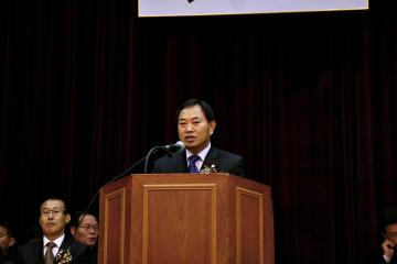 상주시의회 김진욱 의장  "제32회 상주시협회장기 축구대회" 개회식 참석