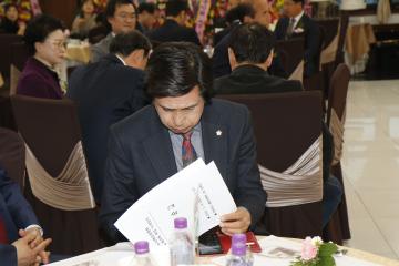 레슬링협회 회장 이취임식