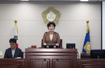 제167회 상주시의회 임시회 개회