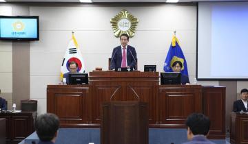제187회 상주시의회 임시회 개회