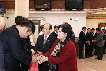 상주청년회의소 회장단 감사 이취임식 및 전역식 참석