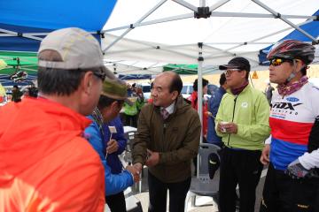 제17회 상주시장배 전국MTB 챌린저대회 개막식 참석