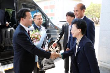 국제자매도시 중국 의춘시 방문단 간담회