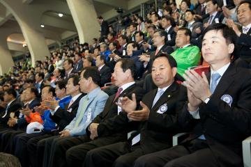 도민체전 개막식 참석