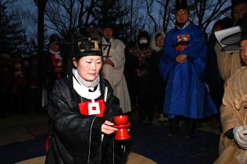 새해 해맞이 및 충혼탑 참배