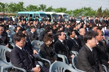 상주시 여자사이클선수 합동영결식 거행