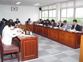 상주시의회, 집행부와 5월 정례간담회 개최
