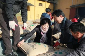 공공비축미 매입 현장 방문