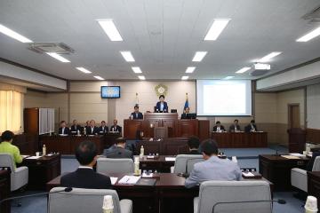 제166회 상주시의회 임시회 시정질문 실시