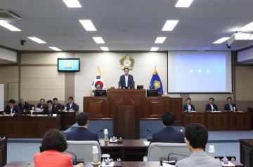 제186회 상주시의회 임시회 개회