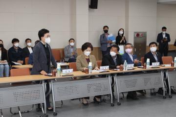 경북도 예산결산특별위원회 스마트팜 혁신밸리 방문