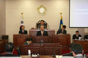 제135회 상주시의회 임시회 폐회