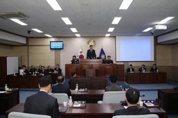 제182회 상주시의회 제2차 정례회 개회